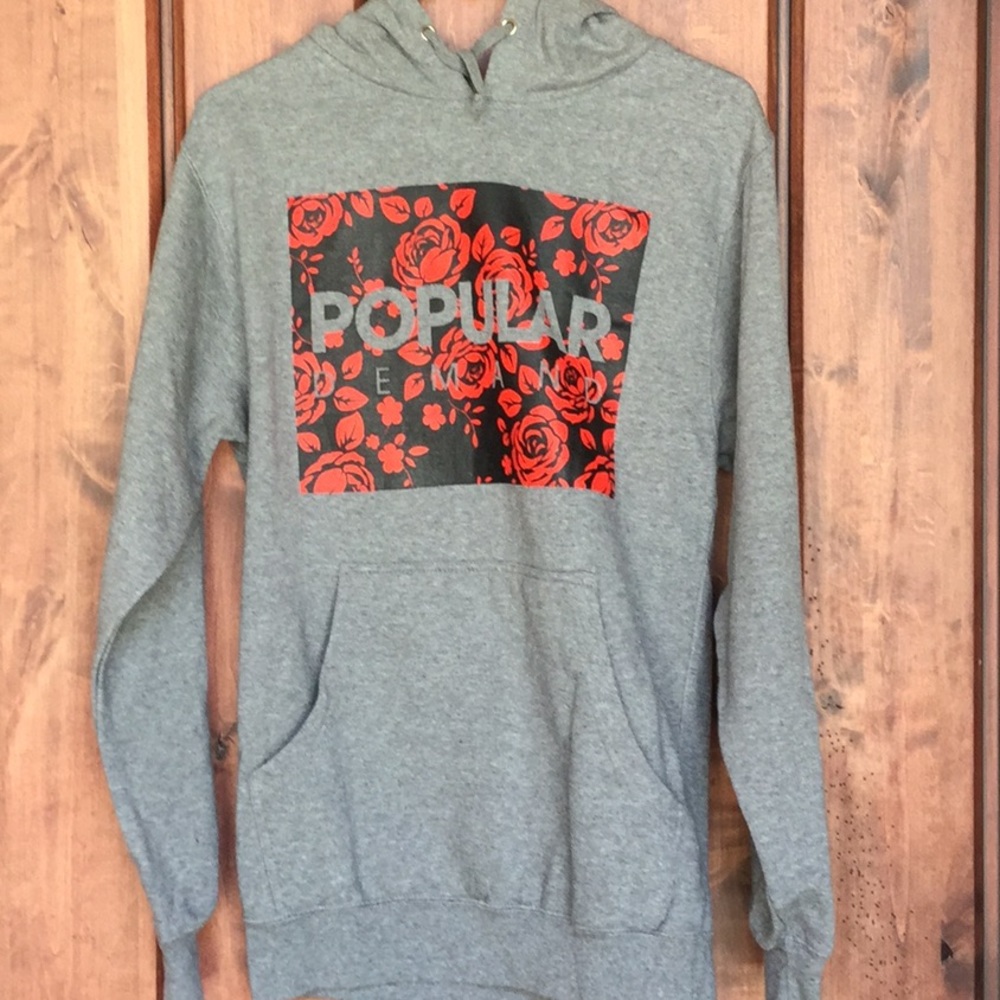 Popular Demand Hoodie Sweatshirt S NEW